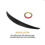 Carbon Fiber Rear Spoiler for Maserati Gran Turismo GT 2011-2014