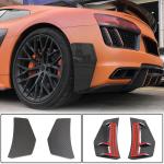 Audi R8 V10 Gen 2 4S 2016-2019 Rear Bumper Splitters Carbon Fiber