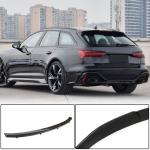 Audi RS6 C8 Avant 2019-2022 Rear Trunk Spoiler Dry Carbon Fiber