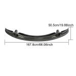 BMW 3 Series E90 E92 E93 M3 2008-2013 Front Bumper Lip Carbon Fiber