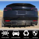 Tesla Model 3 2016-2023 Rear Bumper Diffuser Carbon Fiber/FRP