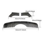 BMW X5 F15 M Sport 2014-2018 Rear Bumper Diffuser Carbon Fiber