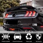 Ford Mustang Coupe 2015-2020 Rear Trunk Spoiler Carbon Fiber