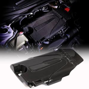 Honda Civic 10th 2016-2021 Engine Cover Trim Dry Carbon Fiber