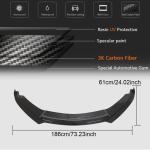 BMW I8 Coupe 2014-2018 Front Bumper Lip Dry Carbon Fiber