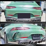 Mercedes Benz AMG GT43 GT50 GT53 Sedan 19-21 Rear Bumper Vents Carbon Fiber