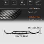 Mercedes Benz W213 E63 (S) AMG 2016-2019 Front Bumper Lip Carbon Fiber