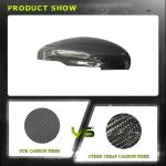 Ford Mustang Mach-E Sport Utility 4-Door 2022+ Mirror Covers Dry Carbon Fiber
