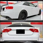 Audi S5 2-Door Coupe 2008-2016 Rear Trunk Spoiler Carbon Fiber