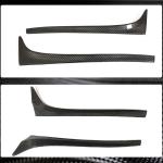 Volkswagen VW Golf 7 7.5 MK7 MK7.5 2014-2019 Rear Roof Side Window Vent Spoiler | Non-GTI Non-R Carbon Fiber/ABS