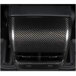 Tesla Model 3 Rear Back Seat Aircondition Moulding Dash Covers Dry Carbon Fiber