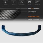 Mercedes Benz E Class W212 Sport Facelift 2013-2016 Front Bumper Lip Carbon Fiber