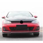 Volkswagen VW Golf 7 MK7 GTI 2014-2016 Front Bumper Lip Carbon Fiber/FRP