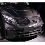 Mercedes Benz V Class W447 Vito 2015-2019 Front Bumper Cover Carbon Fiber