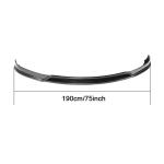 Tesla Model S 2012-2015 Front Bumper Lip Carbon Fiber