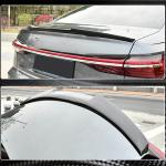 Audi A6 Sline S6 C8 Sedan 2019UP Rear Trunk Spoiler Carbon Fiber