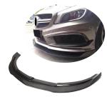 Mercedes Benz A Class W176 A200 A250 Sport A45 Pre-facelift 2013-2015 Front Bumper Lip Carbon Fiber