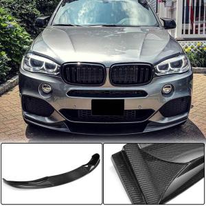 BMW X5 F15 M Sport 2014-2018 Front Bumper Lip Carbon Fiber