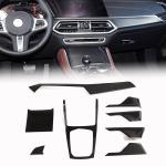 BMW X6 G06 Sport Utility 4-Door 2020-2022 Interior Decoration Covers Dry Carbon Fiber