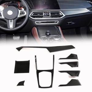 BMW X6 G06 Sport Utility 4-Door 2020-2022 Interior Decoration Covers Dry Carbon Fiber