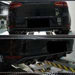Volkswagen Golf MK7 (2014¡§C2016) Carbon Fiber Aero Body Kit(Front Lip, Side Skirts, Rear Diffuser & Trunk Spoiler)