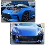 Carbon Fiber Front Bumper Lip for Toyota GR86 &for Subaru BRZ 2022-2024 | Abrasion-Resistant Robust Lip Body Kit Bumper Splitter Auto Parts Anti-Collision Protection