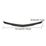 Mercedes Benz W212 Sedan 2010-2016 Rear Trunk Spoiler Carbon Fiber