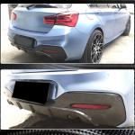 BMW 1 Series F20 F21 M135i M140i LCI 2016-2019 Rear Bumper Diffuser Carbon Fiber