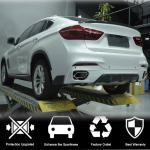 BMW X6 F16 M Sport Sport Utility 2015-2019 Rear Bumper Diffuser Carbon Fiber