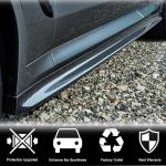 BMW X3 M-Sport X3M F97 X4 M Sport X4M F98 G01 G02 2019-2021 Side Skirts Carbon Fiber