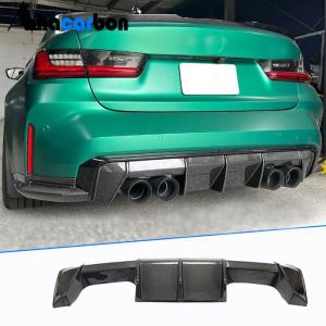 BMW 3 Series G80 M3 2021 2022 Rear Diffuser Bumper Carbon Fiber