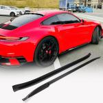 Porsche 911 992 Carrera 4 S 4S Coupe 2-Door 2019-2020 Side Skirts Dry Carbon Fiber