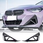 Carbon Fiber Front Bumper Air Vent Cover Compatible with BMW 2-Series G42 220i 230i 2022-2024 Fog Lamp Mesh Grill Car Accessories Factory Outlet