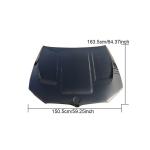 BMW 5 Series F90 M5 LCI 2018-2022 Car Front Hood Bonnet Cover Carbon Fiber