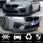 BMW 5 Series F90 M5 Sedan 2021UP Front Bumper Lip Carbon Fiber