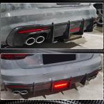 Audi S4 A4 Sline B10 Sedan 2021UP Rear Bumper Diffuser Carbon Fiber