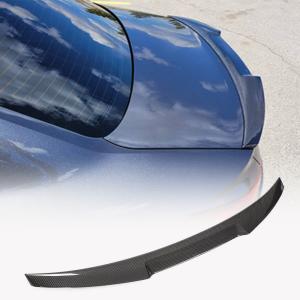 Audi A4 Sline S4 B9 B9.5 Sedan 2017-2023 Carbon Fiber Rear Trunk Spoiler