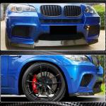 BMW X6M E71 2009-2014 Front Bumper Lip Carbon Fiber