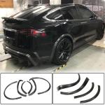 Tesla Model X Sport Utility 2016-2022 Wheel Arch Fenders Trims Carbon Fiber