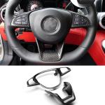 Mercedes Benz W176 A45 W205/C205/A205 C43 C63 S AMG W117/C117 CLA45 W218/X218 CLS63 X156 GLA45 AMG Steering Wheel Covers Carbon Fiber