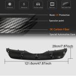 BMW X6 F16 Base 2015-2019 Rear Bumper Diffuser Carbon Fiber