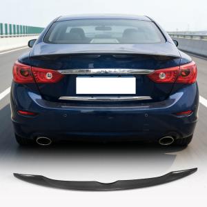 Infiniti Q50 Q50S 2014-2022 Rear Trunk Spoiler Carbon Fiber