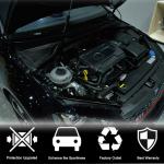 For Volkswagen VW Golf 7 MK7 GTI R Carbon Fiber Engine Hood Cover Caps