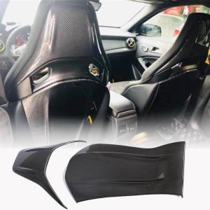 Mercedes Benz A35 A45 C43 C63 AMG S CLA35 GLA45 AMG Seat Back Covers Dry Carbon Fiber