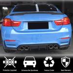 Bumpers For Automobiles BMW F80 M3 F82 F83 M4 2014-2020 Rear Bumper Diffuser Lip Carbon Fiber