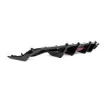 Audi A3 Sline S3 2013-2016 Rear Bumper Diffuser with LED Carbon Fiber