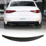 Audi A4 S4 B9 2017-2023 Rear Trunk Spoiler Carbon Fiber