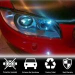 BMW 1 Series E81 E87 E82 E88 2005-2013 Headlight Eyebrows Lamp Eyelids Carbon Fiber