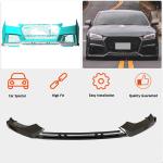 Audi TT RS 8S MK3 2016-2019 Front Bumper Lip Carbon Fiber