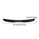2014–2020 Audi A3 Hatchback Gloss Black ABS Roof Spoiler
